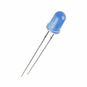 Dioda LED 5mm albastru 3.2VDC 20mA 