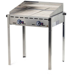 Grill barbecue Green Fire cu 2 arzatoare 740x612x H 825mm 