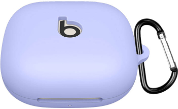 Husa protectie casti wireless THD compatibila Beats Powerbeats Pro 2 by Dr. Dre silicon culoarea mov lila 