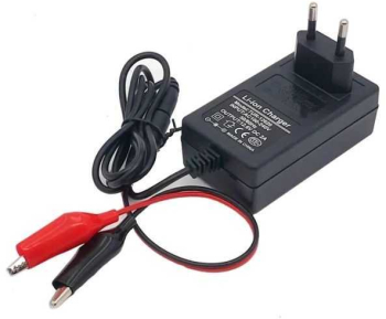 Incarcator acumulatori pentru VRLAB 12V 2A plumb-acid/gel alimentare 230V cu 2x crocodil 