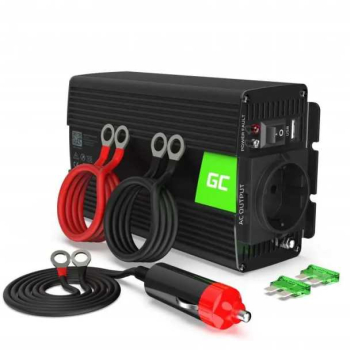 Invertor de tensiune 12V la 230V 500W INV03DE Greencell 
