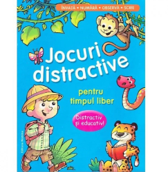 Jocuri distractive pentru timpul liber - albastru - Ioana Suilea 