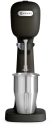 Milkshaker Negru de 0.9 l - Design by Bronwasser 170x196x H 490mm 400 W Hendi 