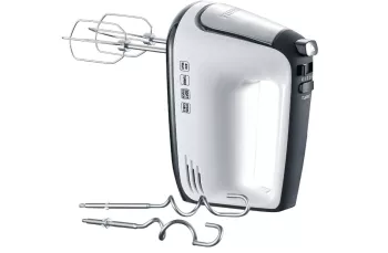 Mixer de mana Severin HM 3830 400 W cu 2 teluri si 2 carlige de aluat - RESIGILAT