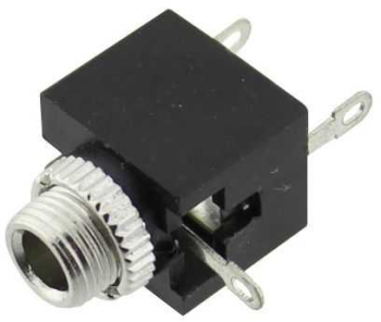 Mufa audio JACK 2.5 mm mama MONO pentru panou 