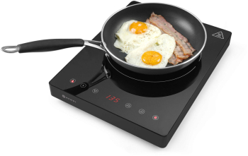 Plita inductie BlackLine 2000w display 293x373x56 H mm 