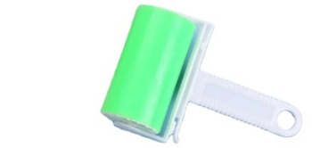 Rola pentru curatarea parului de animale Nuxie cu gel reutilizabil verde 