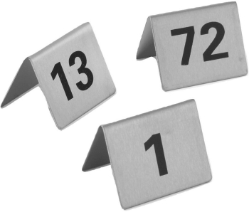 Semn Hendi pentru masa - numere 1-12 55x52x H 35 mm 