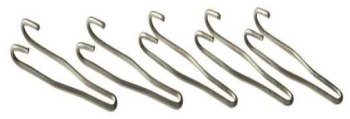 Set anse profesionale pentru pistolul de lipit nichelate 5buc diametru 1.3mm 512 