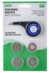 Set tresa cupru pentru decositorit DESOLDERING WICK ZD-181-4A 2.0mm x 1.5m 