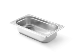 Tava Gastronorm GN 1/3 100 mm 3.4 litri - gama Hendi Kitchen Line inox 