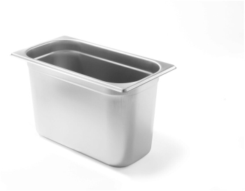 Tava Gastronorm GN 1/3 100 mm 4 lt inox gama Hendi Budget Line 