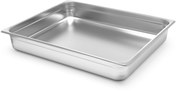 Tava gastronorm GN 2/1 din inox 18/10 30 litri 650x530x100 mm Hendi rezistenta la temperaturi -40 C pana la 300 C 