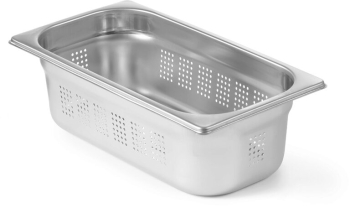 Tava Hendi perforata Gastronorm GN 1/3 200 mm 7.8 lt - gama Profi Line otel inoxidabil 
