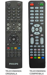 Telecomanda compatibila TV Philips LCD cod ER 55 /MFY 45 477 