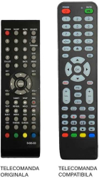 Telecomanda compatibila TV Vortex B-085-SB IR 199 317 
