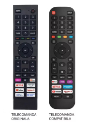 Telecomanda TV Hisense ERF3B80H compatibila cod ER1169-N /MFY1159 423-2 