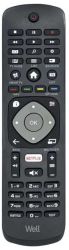 Telecomanda universala TV LCD Philips Well RC-UNIV-PH01-WL 