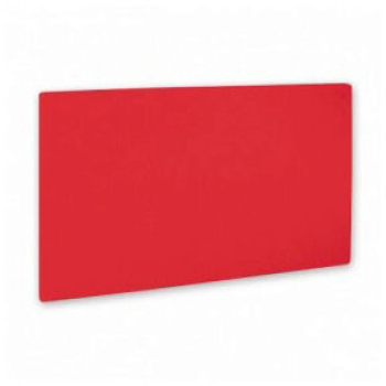 Tocator universal rosu 265x325x H 9 mm Hendi polietilena HDPE ambele parti potrivite pentru taiere potrivit si la uz profesional 