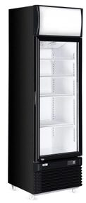 Vitrina frigorifica de prezentare interval temp. 2/10C 240 W corp inox ARKTIC by Hendi 620x669x H 1965 mm 360 Litri 