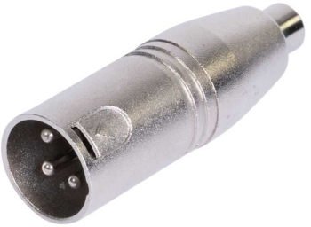 Adaptor audio tata XLR - RCA mama metal BST 18-5580 