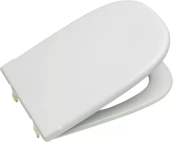 Capac de WC Roca Dama Old Design cu balama standard A801327004 alb - RESIGILAT 