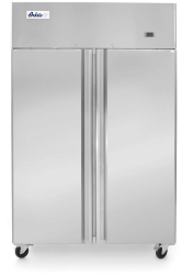 Frigider profesional Hendi Profi Line cu 2 usi 900 L 1200x740x H 1950 mm otel inoxidabil -2/8C 400 W 6 rafturi 525x530mm incluse Clasa en 