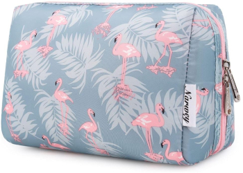 Geanta cosmetica pentru femei Narwey pentru machiaje Flamingo - RESIGILAT 