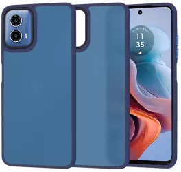 Husa pentru Motorola Moto G34 / Moto G45 - Techsuit HaloFrostA Series - Deep Blue 
