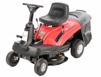 Mini tractoras pentru gazon GeoTech 6.7 CP 3000 rpm Inaltime taiere 35-75 mm Pornire electrica 5 viteze Diametru 61 cm