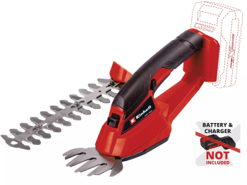 Foarfeca pentru iarba si arbusti Einhell PXC fara acumulator 18 V lama crengi 20 cm lama iarba 10 cm 