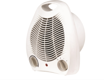 Aeroterma KlaussTech 1000-2000W Functie de caldura si aer rece Indicator LED Control Automat al caldurii Alb 