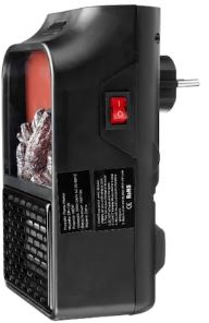 Aeroterma Mini Portabila KlaussTech Pentru Priza 350-400-900 w 