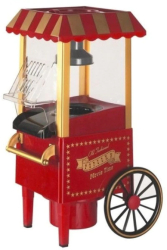 Aparat Klausstech De Facut Popcorn Usor De Folosit Design Retro Usor De Curatat Mic Si Portabil Plastic Rosu 