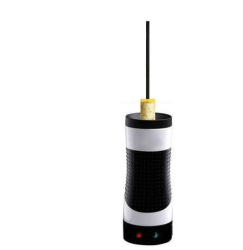 Aparat KlaussTech de preparat omleta 210 W Iluminare LED Gatire verticala 15 x 25 x 15 cm Alb/Negru 