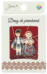 Brosa Mica in Cutie Cosulet Tineri Traditionali 