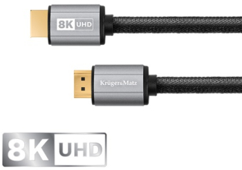 Cablu hdmi - hdmi 8k v 2.1 0.9m kruger&matz 