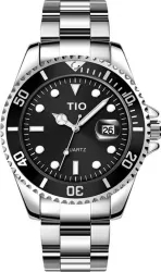 Ceas barbatesc Tio Casual Fashion Analog Mecanism Quartz Otel inoxidabil 
