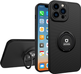 Husa Eagle Eye cu Stand pentru Samsung A03 4G Negru Suport Auto Magnetic Protectie Antisoc Flippy 