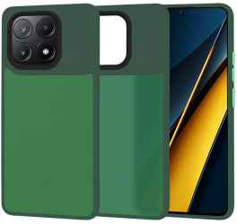 Husa pentru Xiaomi Poco X6 Pro - Techsuit HaloFrostA Series - Midnight Green 