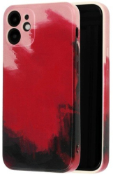 Husa protectie Flippy compatibila cu Apple iPhone 11 Pro Tpu Ombre Roz/Mov/Negru 