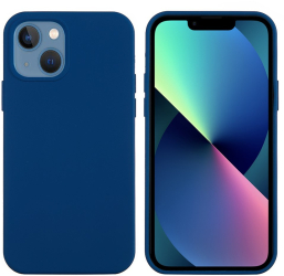 Husa protectie Flippy compatibila cu Huawei Nova 9 Liquid Silicone Albastru Inchis 