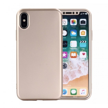 Husa Samsung Galaxy A5 2017 Full Silicone 360 Auriu 