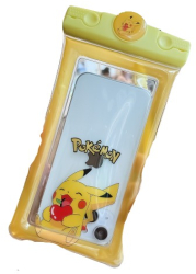 Husa subacvatica Mascot Waterproof Flippy Snowproof Universala cu Snur pentru telefon sau documente Pika Galben 
