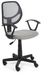 Scaun birou negru gri Ella 45x52x99 cm 