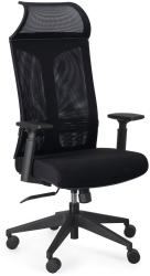 Scaun birou negru Killian 63x64x122/131.5 cm 