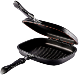 Tigaie Grill Dubla Premium Klausstech Interior Antaiderent 36 Cm 