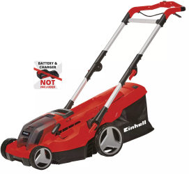 Masina de tuns gazon - iarba pe acumulator Einhell GE-CM 3637 Li-Solo 36 V latime taiere 37 cm inaltime taiere 25-75 mm 6 trepte de taiere 