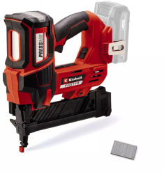 Pistol pentru capse profesional pe acumulator Einhell FIXETTO 1838 S Power X-Change 18 V 60 de batai minut fara acumulator si incarcator 