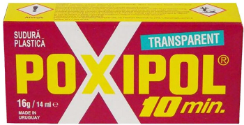 Adeziv universal transparent 16 g Poxipol 